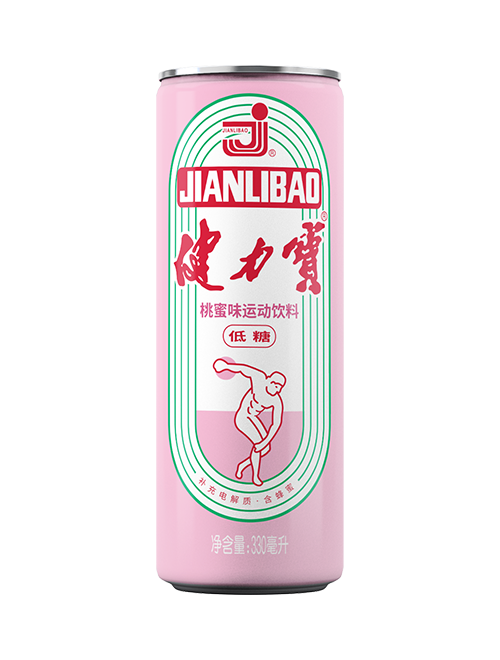健力宝桃蜜味运动饮料（含气型）